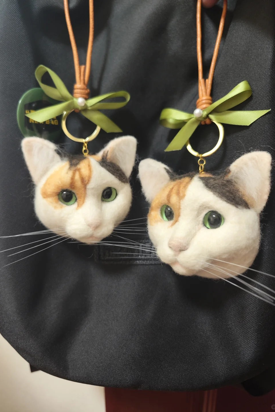 Custom Pet Wool Felt Pet Keychain & Bag Charm | 8-10cm