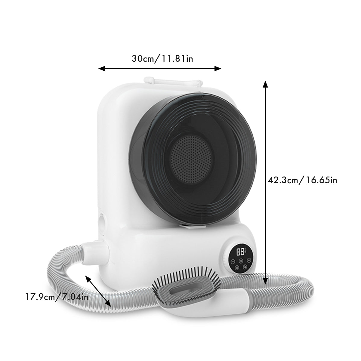 5-in-1 Grooming Vacuum Kit for Easy Pet Care Hair Vacuum and Blower