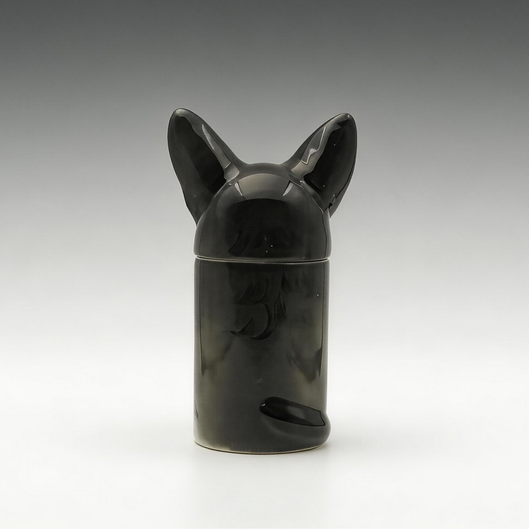 3D Cat Urn & Storage Jar With Customisable Hand-Painted Clothing And Accessories