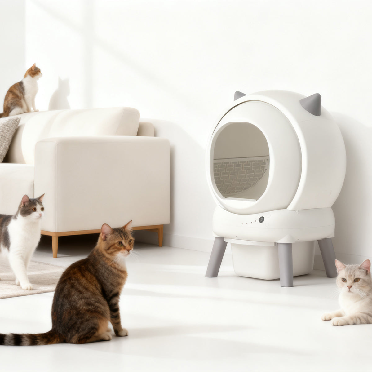 Auto Cleaning Machine With Remote Control