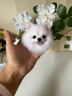 Custom Dog 3D Wool Felt Portrait Without Photo Frame | Handmade Memorial Gifts