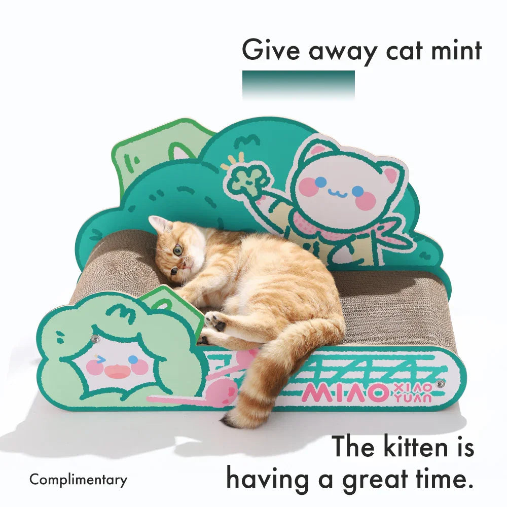 Cauliflower Shaped Cat Scratching Post