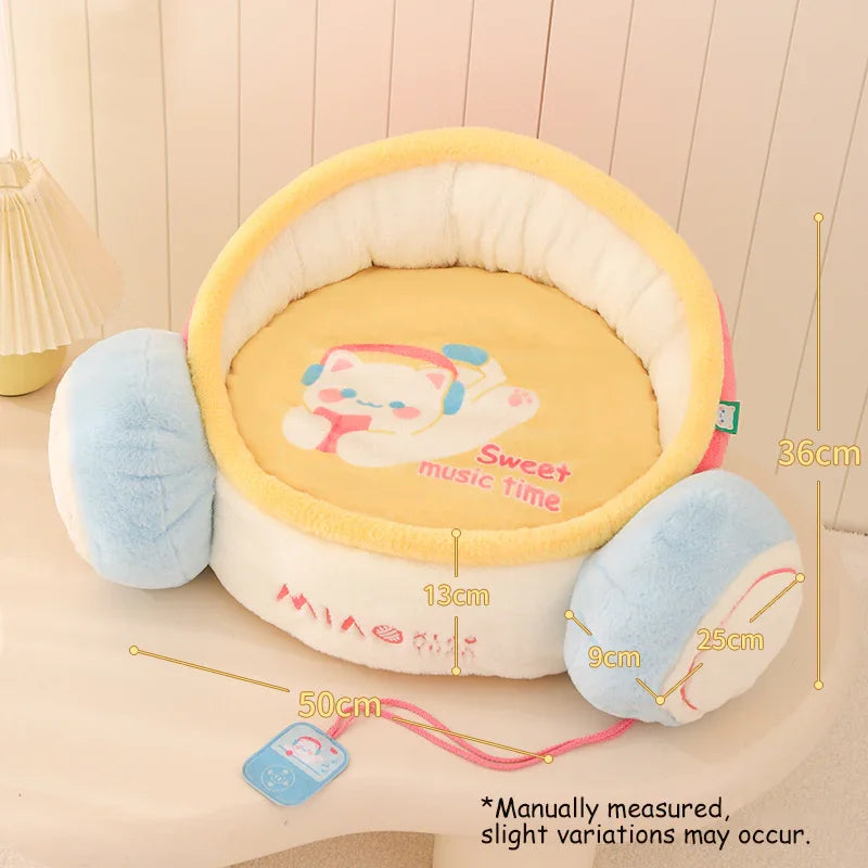 Dreamy Headphone Sofa - Yellow