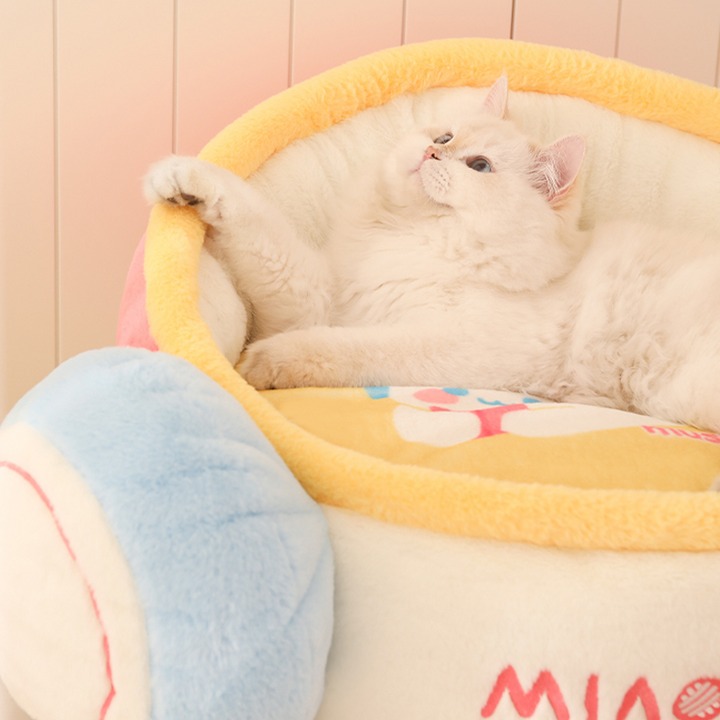 Dreamy Headphone Sofa - Yellow