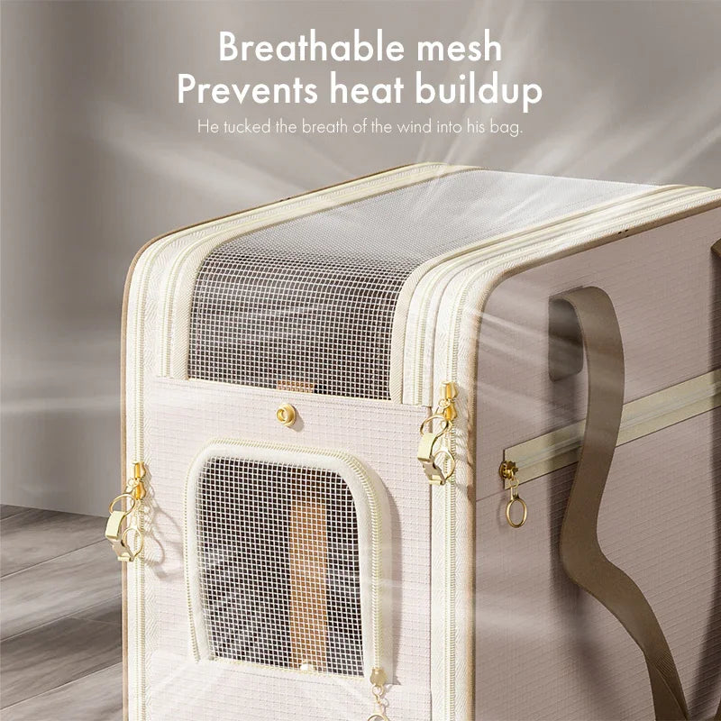 Hoopet-PP Little Bear Car Pet Carrier Backpack