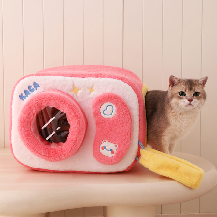Instant Camera Cat Bed