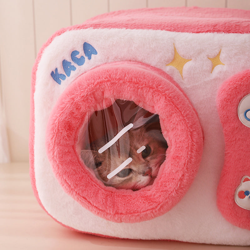 Instant Camera Cat Bed