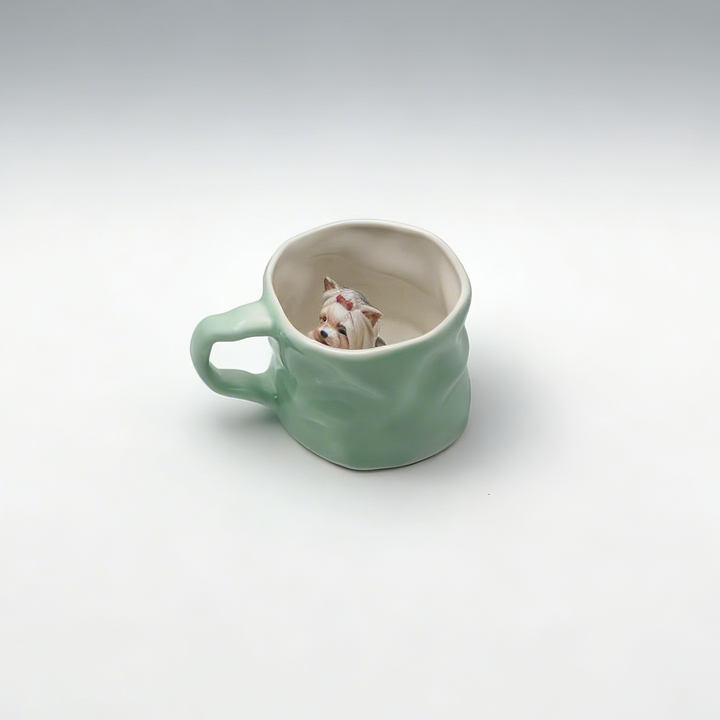 Irregular-Shaped Pet Coffee Cup