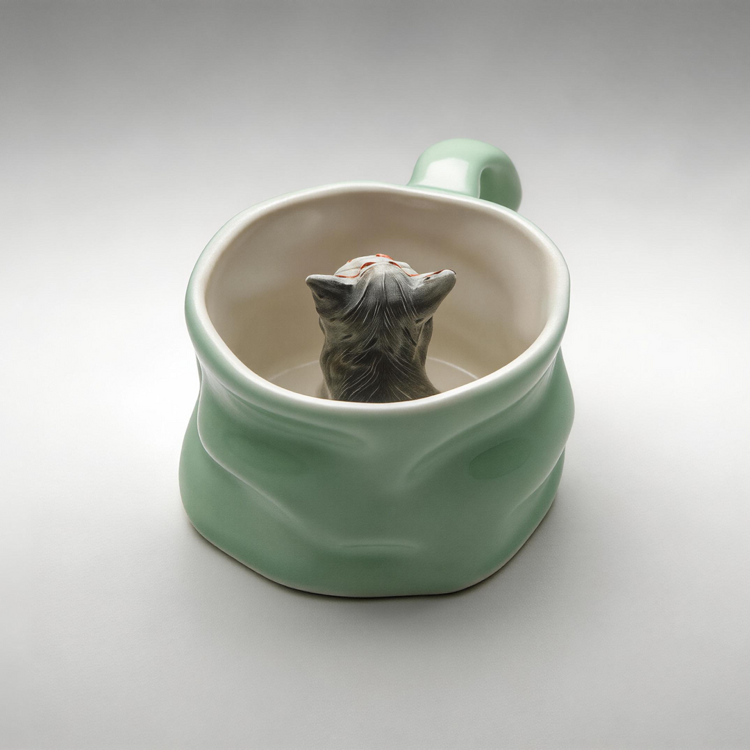 Irregular-Shaped Pet Coffee Cup