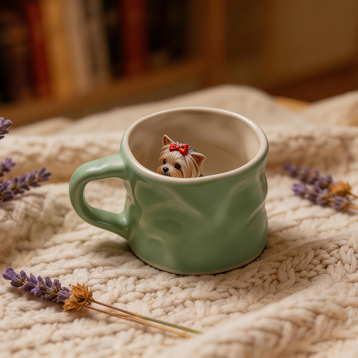 Irregular-Shaped Pet Coffee Cup