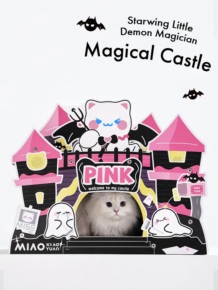Magic Castle Cat Scratcher Cardboard