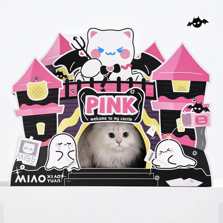 Magic Castle Cat Scratcher Cardboard