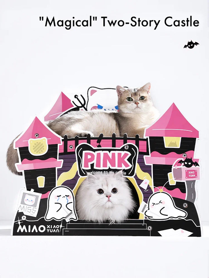 Magic Castle Cat Scratcher Cardboard