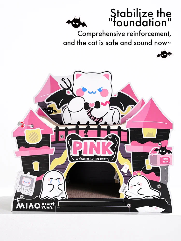 Magic Castle Cat Scratcher Cardboard