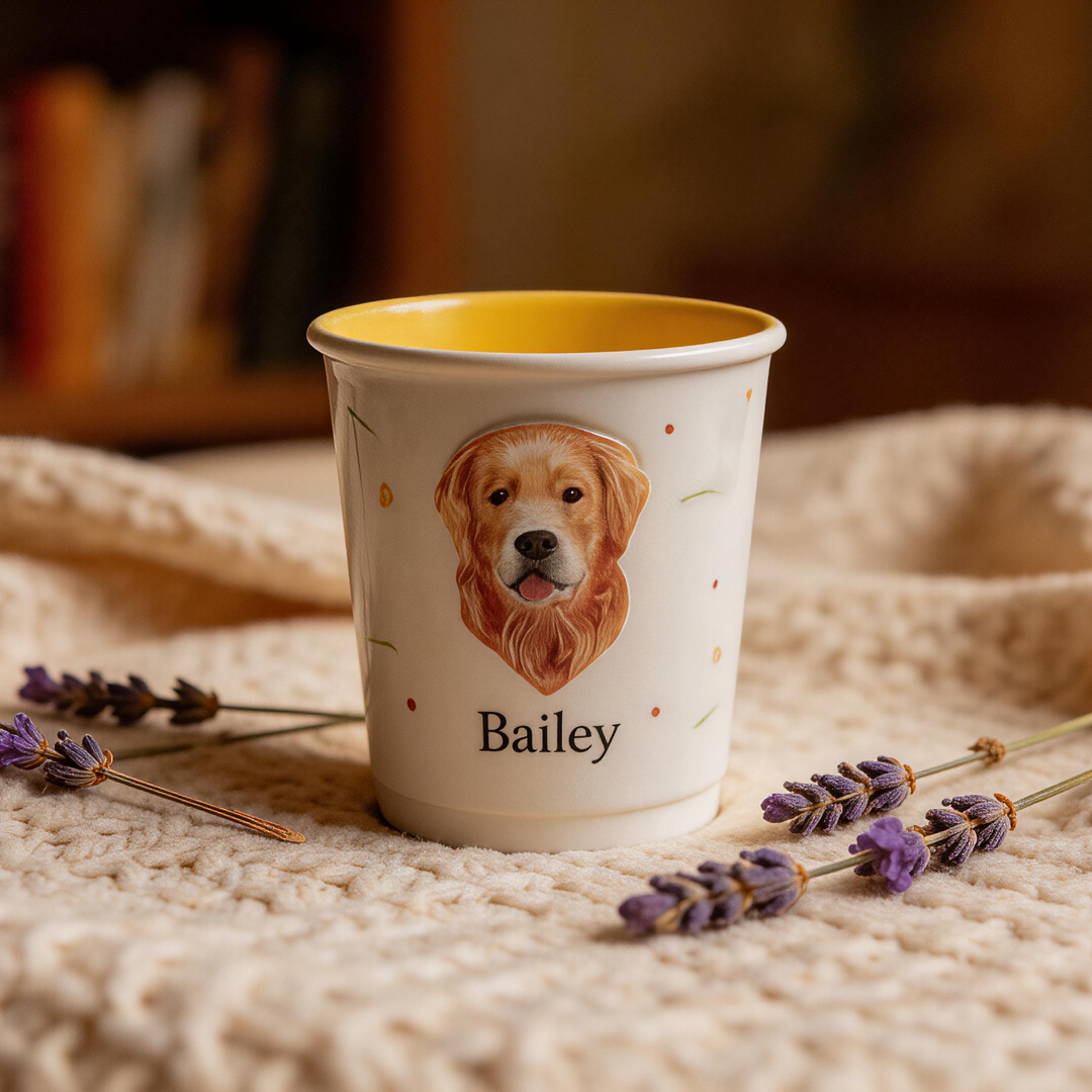 Pet Head Mug (Handleless)
