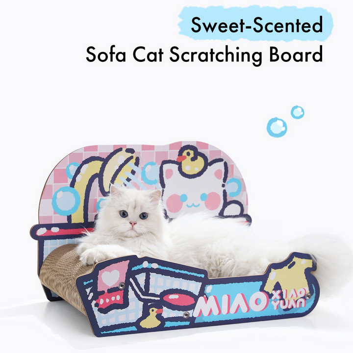 Shower Scented Cat Scratcher Sofa Post