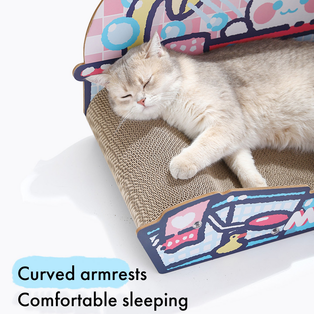 Shower Scented Cat Scratcher Sofa Post