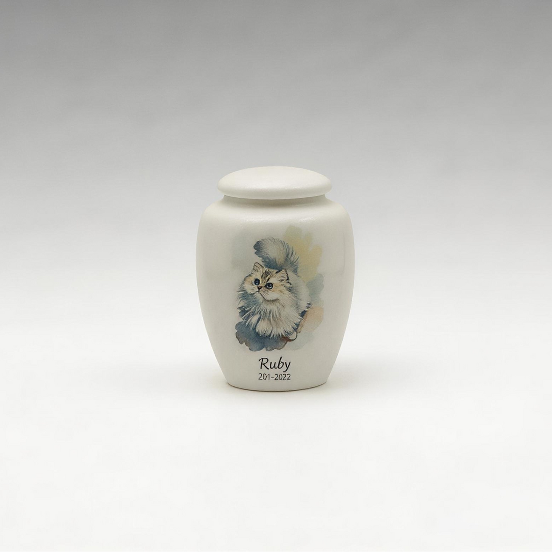 Standard Painted Pet Urn & Storage Jar