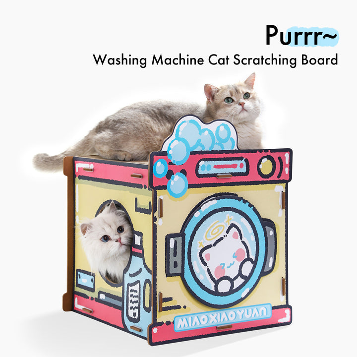 Washing Machine 2 in 1 Cat Scratcher Bed